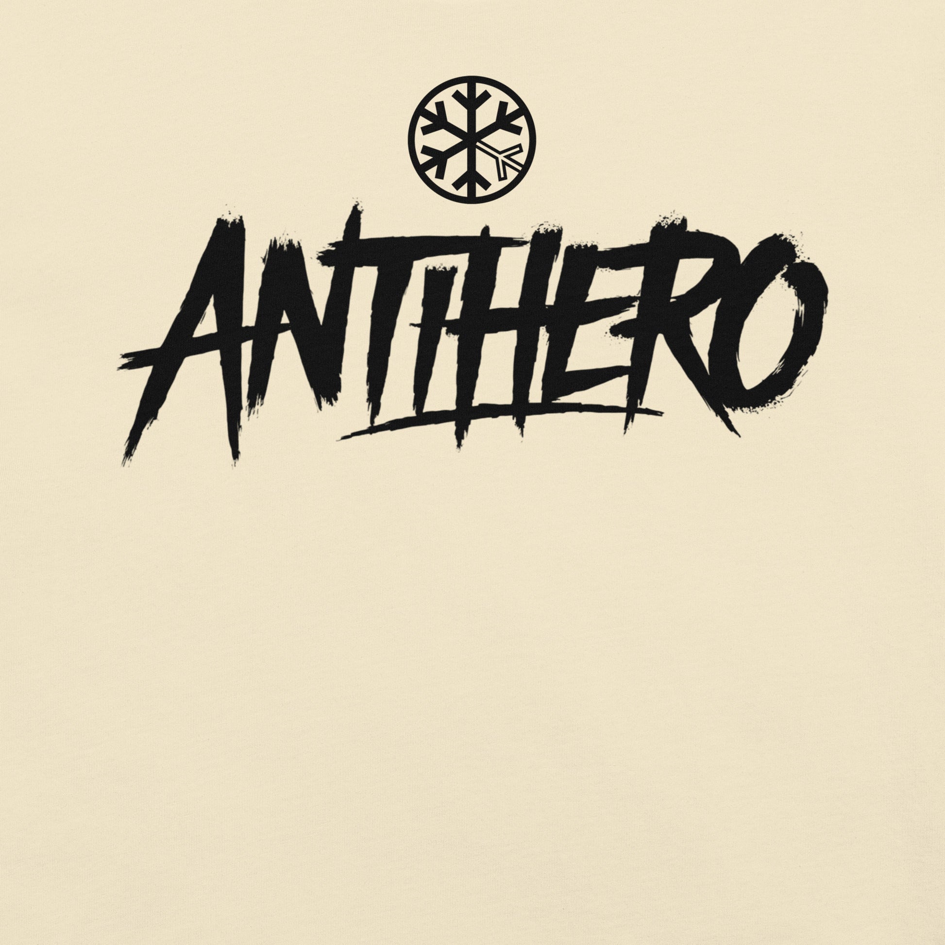 Beige-Antihero Graffiti Tag Tee from B.Different Clothing, graphic, graffiti-inspired streetwear t-shirt