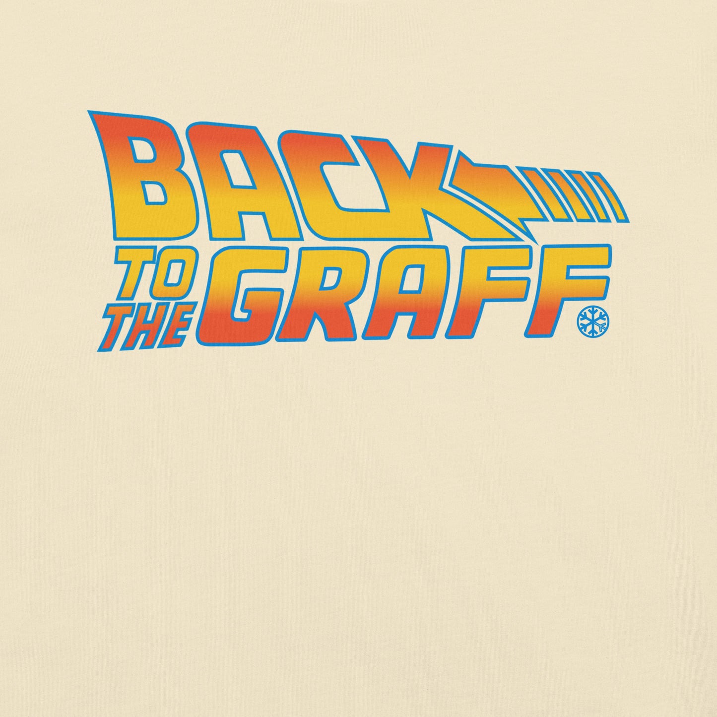 Beige-Back to the Graff Tee from B.Different Clothing, graphic, graffiti-inspired streetwear t-shirt