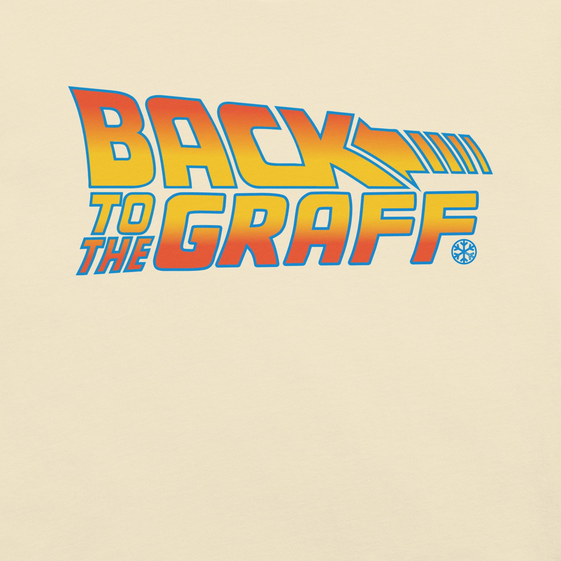 Beige-Back to the Graff Tee from B.Different Clothing, graphic, graffiti-inspired streetwear t-shirt