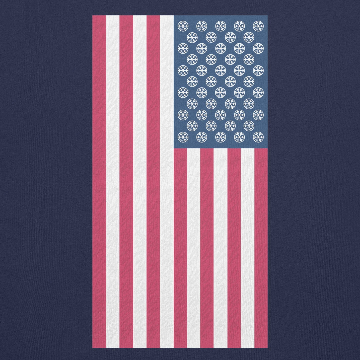 Navy-Flag Graffiti Tee from B.Different Clothing, graphic, graffiti-inspired streetwear, oversized heavyweight t-shirt