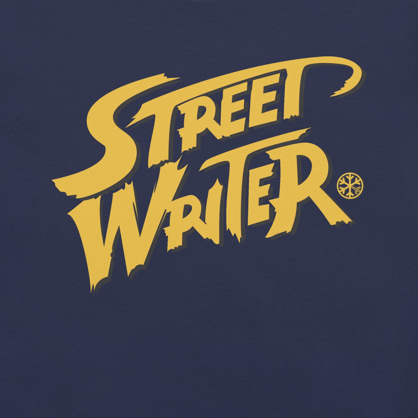 Navy-Street Writer Graffiti Tee from B.Different Clothing, graphic, graffiti-inspired streetwear t-shirt