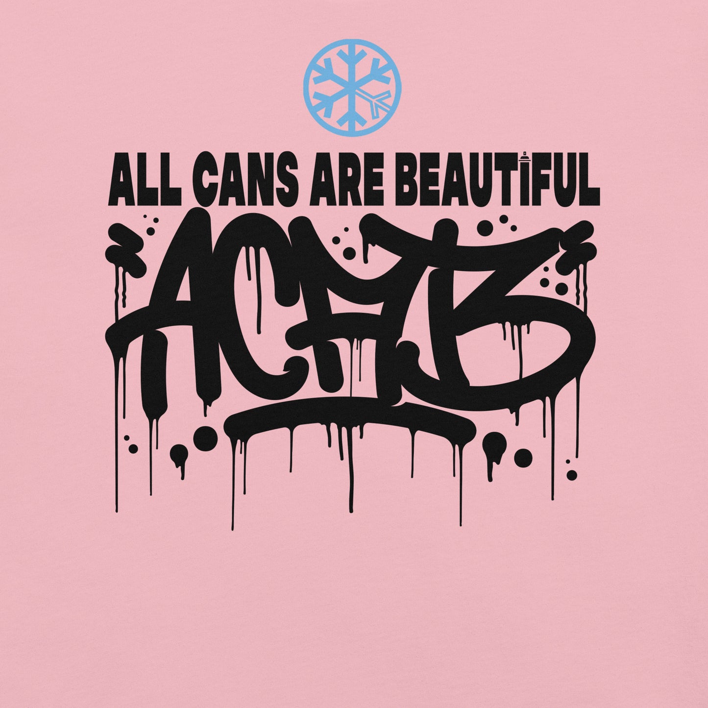 Pink-Acab Graffiti Tag Tee from B.Different Clothing, graphic, graffiti-inspired streetwear t-shirt