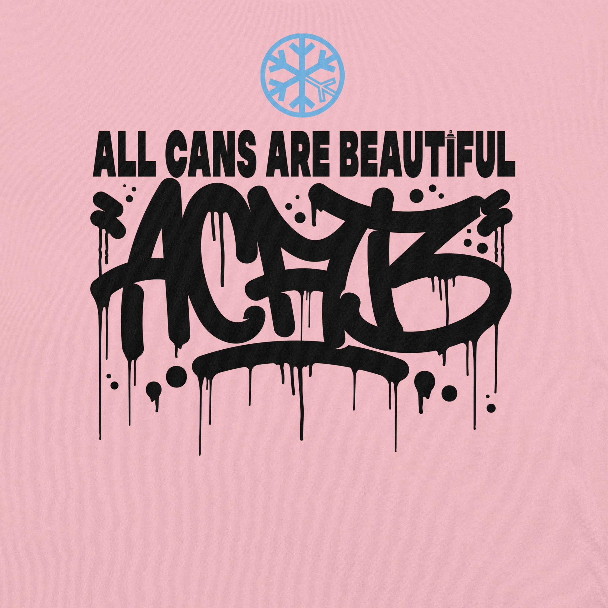 Pink-Acab Graffiti Tag Tee from B.Different Clothing, graphic, graffiti-inspired streetwear t-shirt