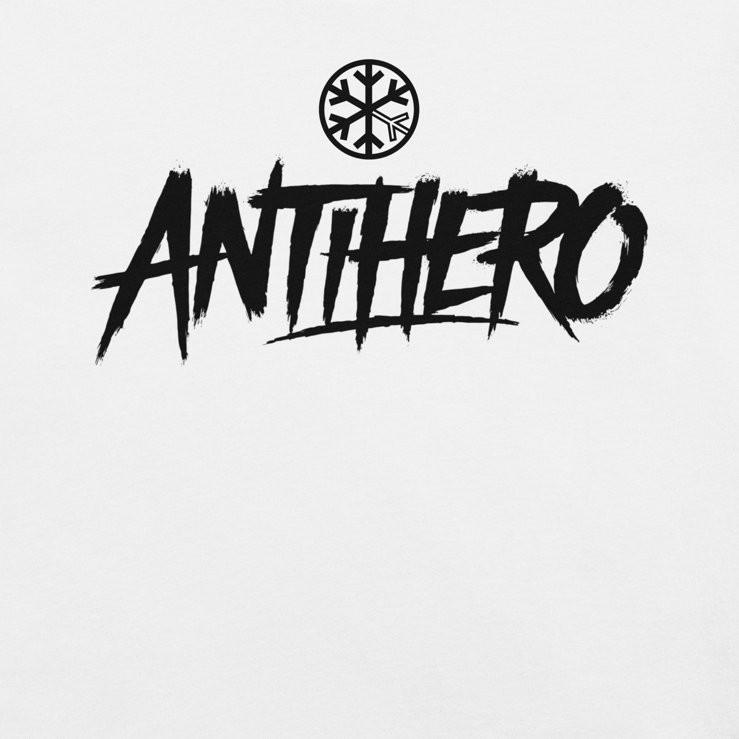 White-Antihero Graffiti Tag Tee from B.Different Clothing, graphic, graffiti-inspired streetwear t-shirt