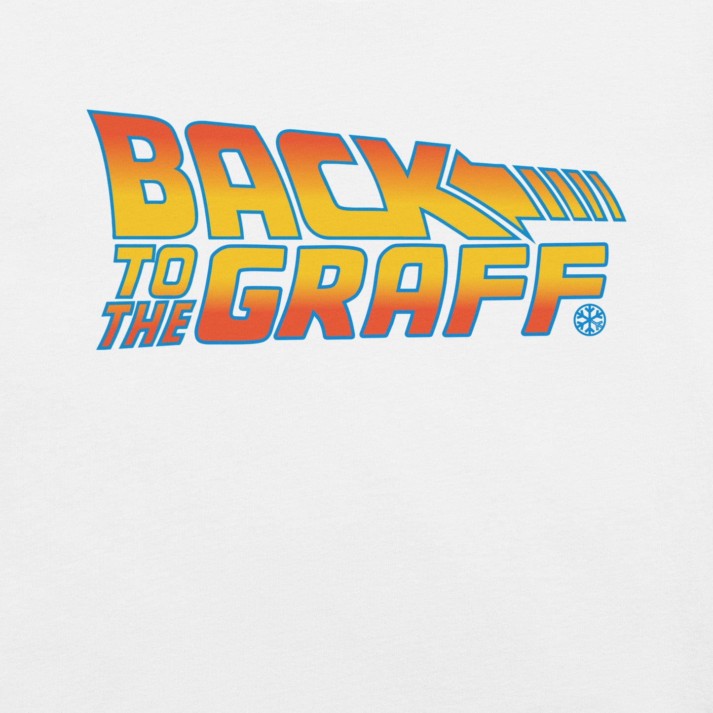 White-Back to the Graff Tee from B.Different Clothing, graphic, graffiti-inspired streetwear t-shirt