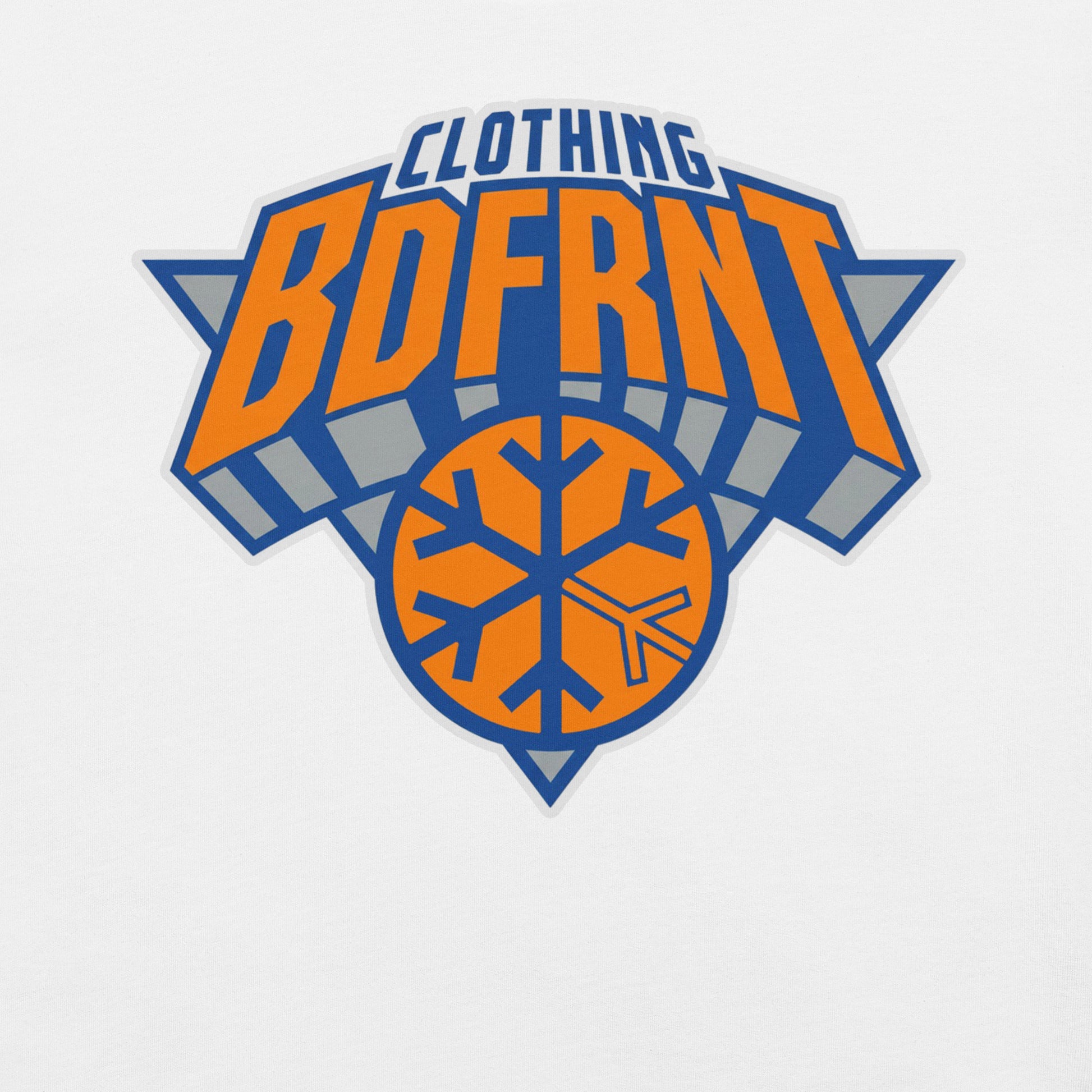 White-BDFRNT Logo 2011 Tee from B.Different Clothing, graphic, graffiti-inspired streetwear t-shirt