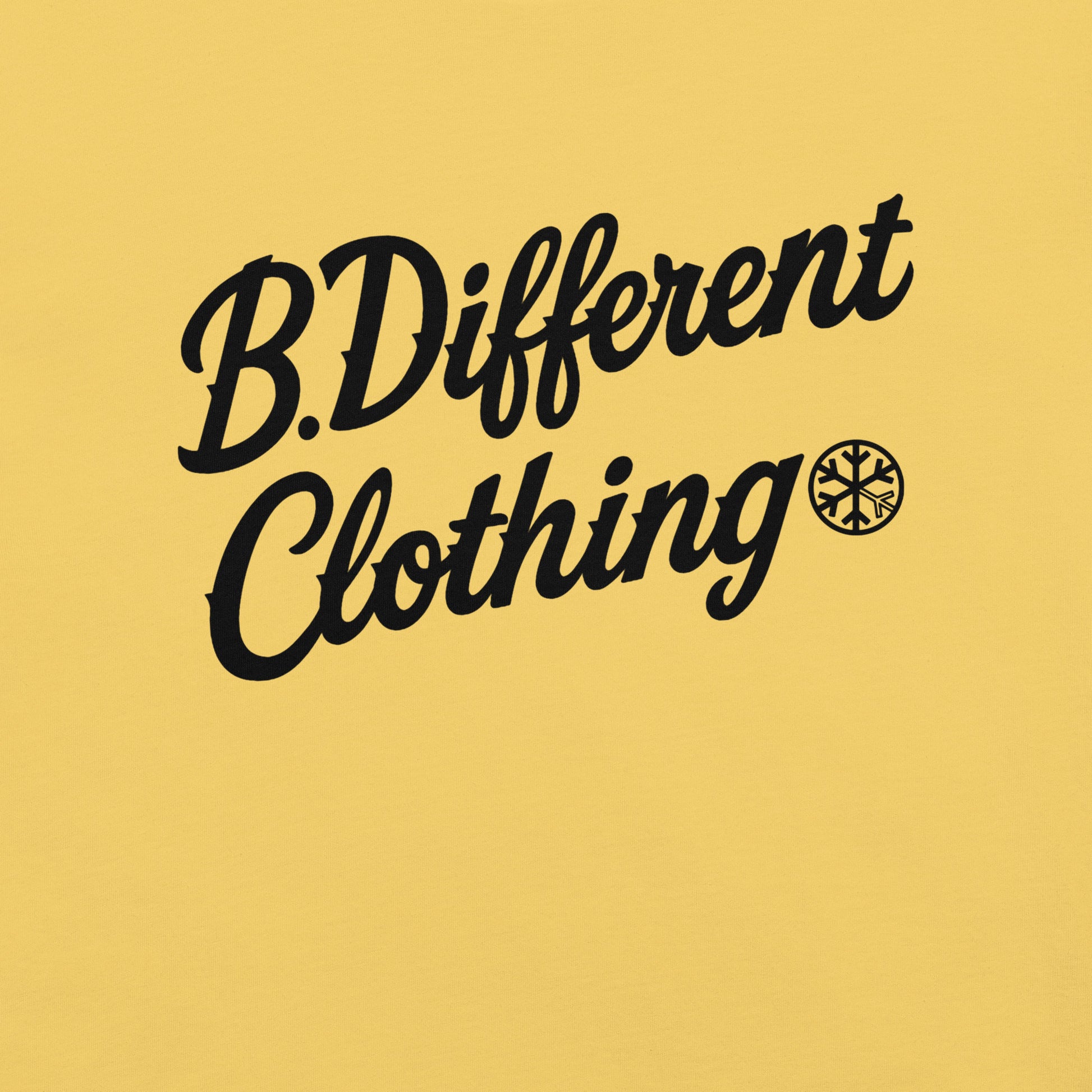 Yellow-The League Tee from B.Different Clothing, graphic, graffiti-inspired streetwear t-shirt