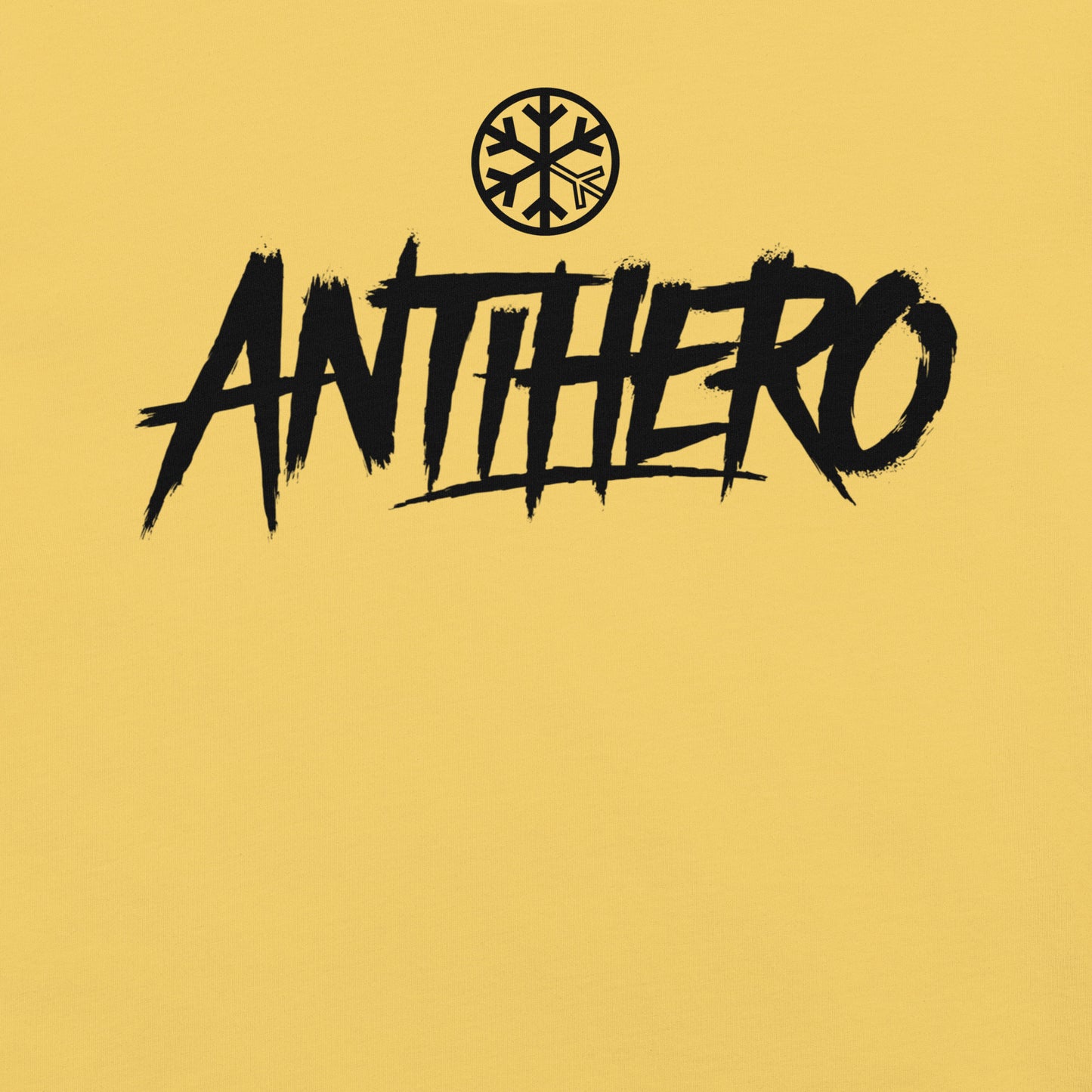 Yellow-Antihero Graffiti Tag Tee from B.Different Clothing, graphic, graffiti-inspired streetwear t-shirt