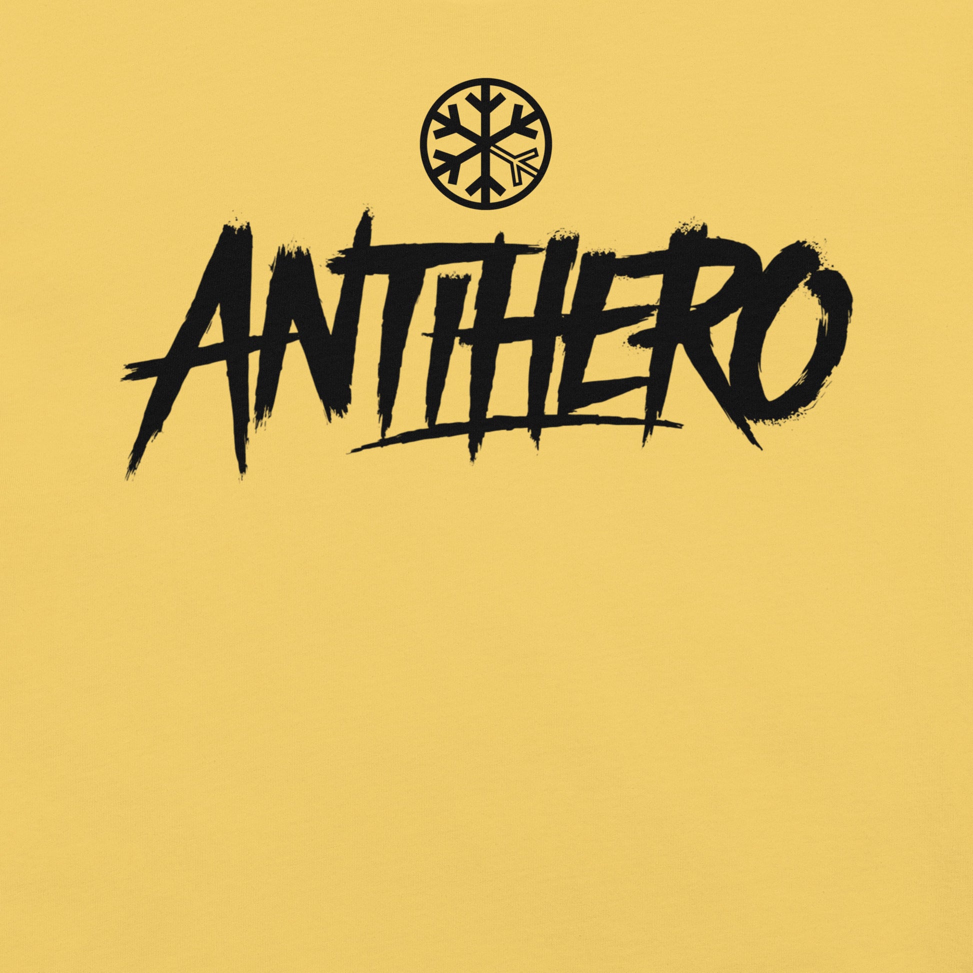 Yellow-Antihero Graffiti Tag Tee from B.Different Clothing, graphic, graffiti-inspired streetwear t-shirt