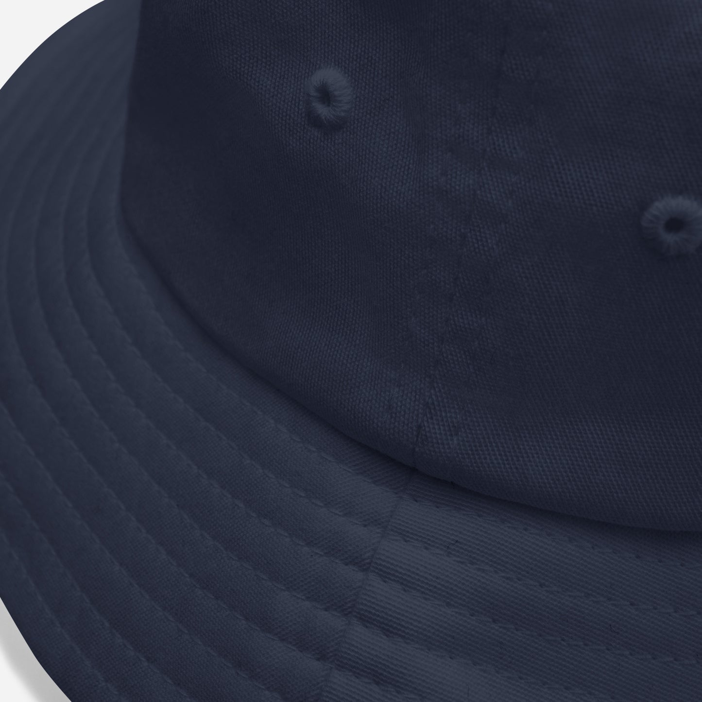 detail of bob bucket hat navy b.dfrnt by b.different clothing independent streetwear inspired by street art graffiti