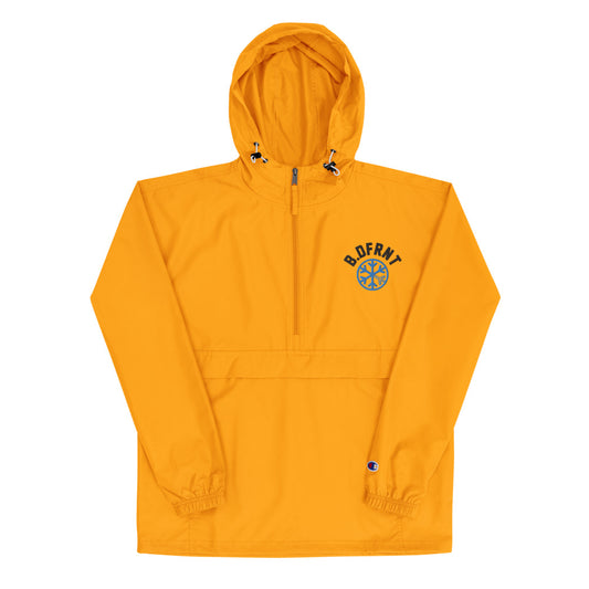 rain jacket packable yellow b.dfrnt front b.different clothing streetwear