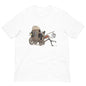 t-shirt press corpse tee white limited edition by B.Different Clothing independent streetwear inspired by street art graffiti