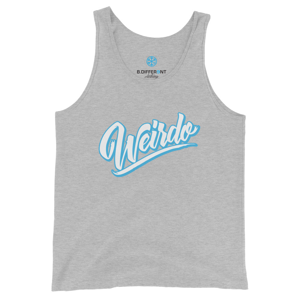 tank top Weirdo gray by B.Different Clothing independent streetwear inspired by street art graffiti