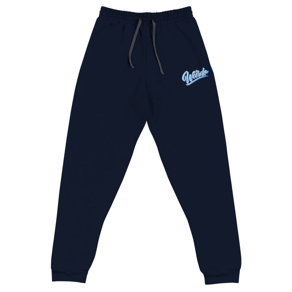 joggers navy weirdo by B.Different Clothing independent streetwear inspired by street art graffiti
