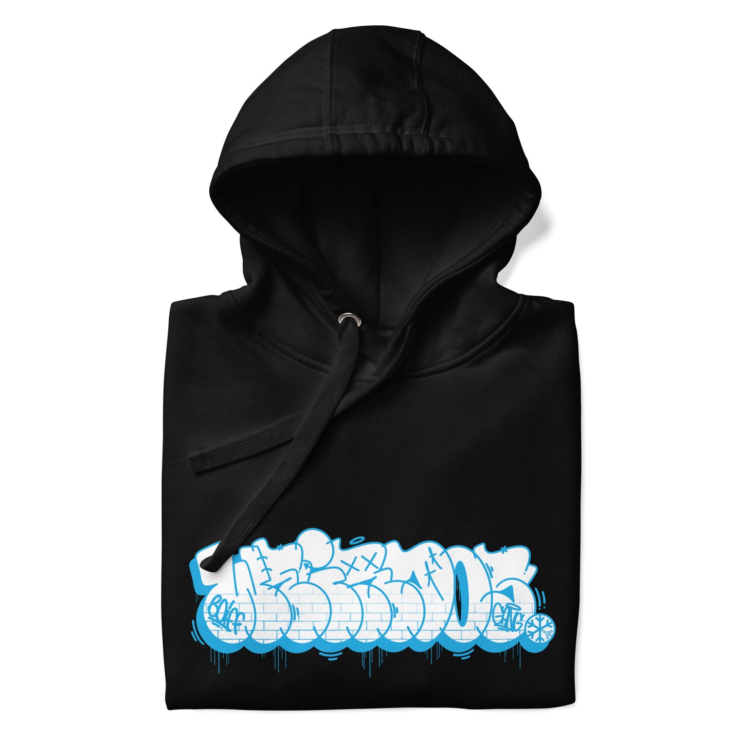 folded hoodie Weirdos Gang by Josh Grafx B.Different Clothing street art graffiti inspired brand for weirdos, outsiders, and misfits.