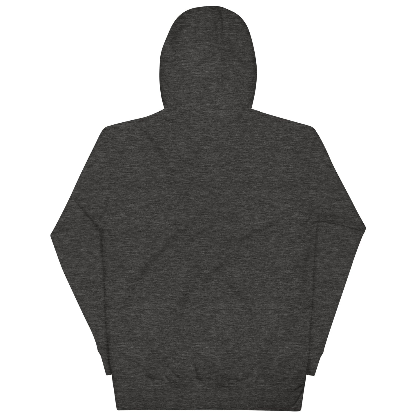 back of hoodie Stay Weird dark gray by B.Different Clothing independent streetwear brand inspired by street art graffiti