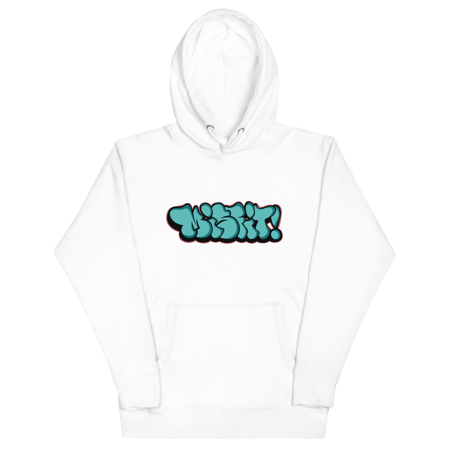 Misfit throwie hoodie by B.Different Clothing street art graffiti inspired streetwear brand