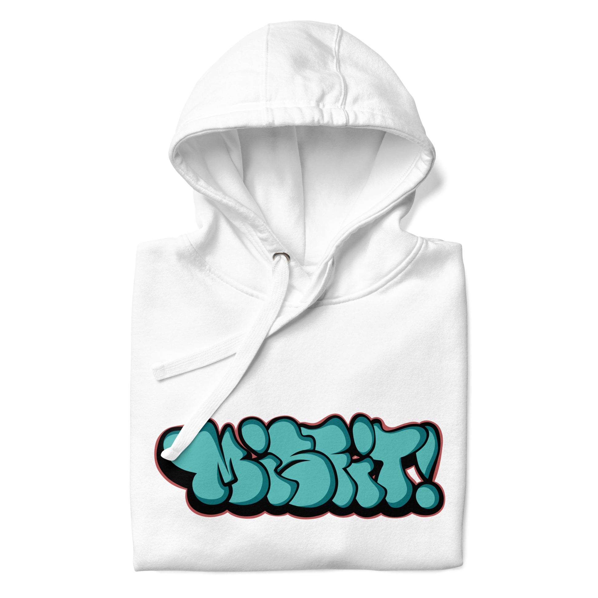 folded Misfit throwie hoodie by B.Different Clothing street art graffiti inspired streetwear brand