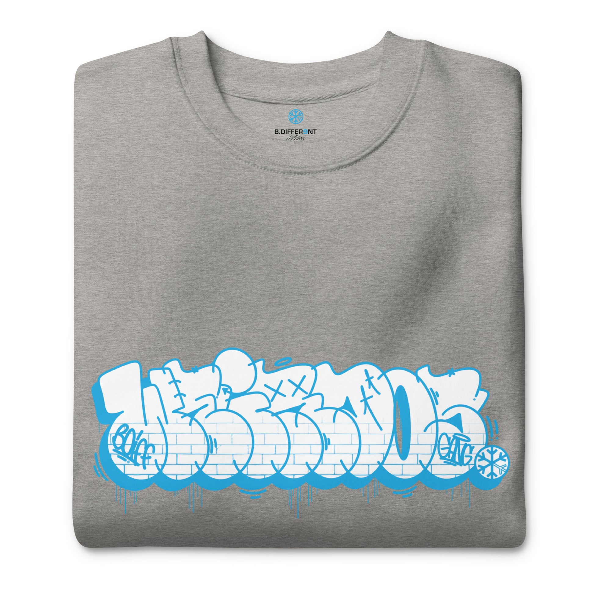 folded sweatshirt Weirdos Gang by Josh Grafx B.Different Clothing street art graffiti inspired brand for weirdos, outsiders, and misfits.