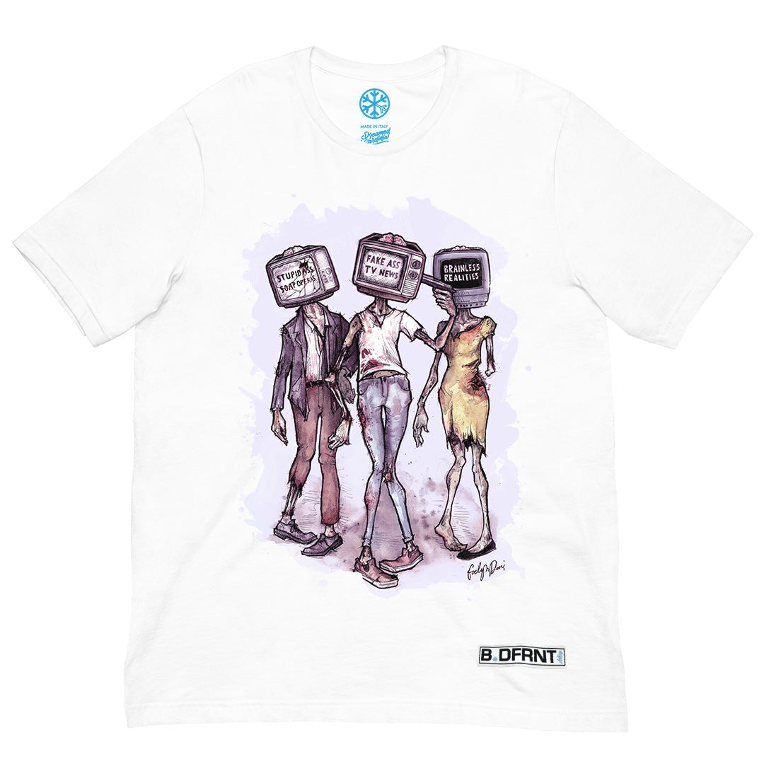 Zombies Tee by B.Different Clothing independent streetwear inspired by street art graffiti